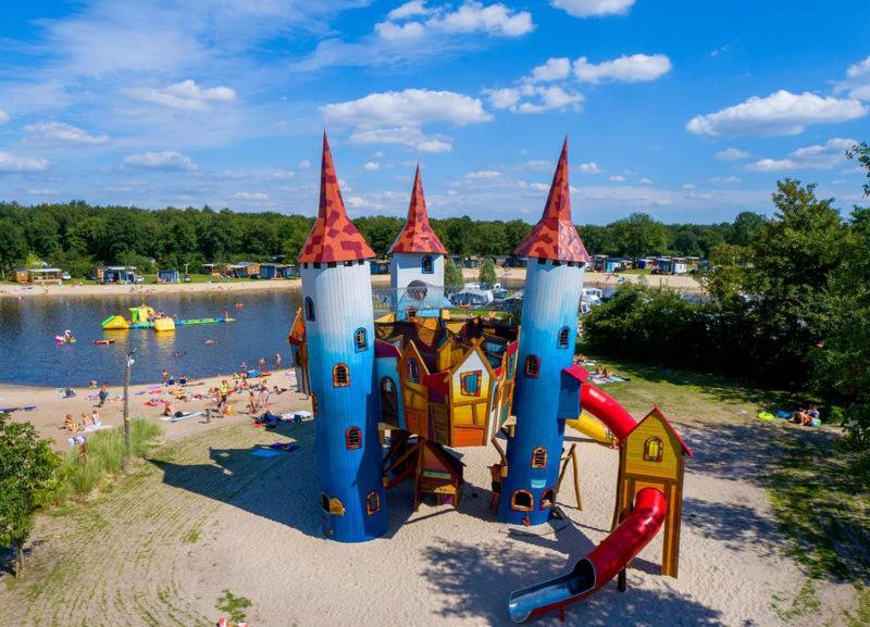 Vechtdalchalet De Berk, 5 Sterrenpark Capfun Stoetenslagh Rheezerveen Exteriör bild